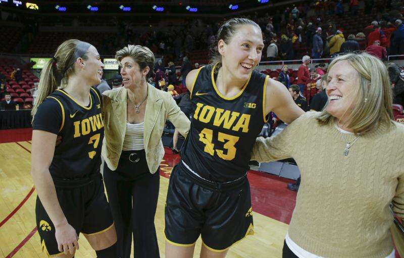 For Iowa women's basketball seniors, it's a 4-year sweep of Iowa State