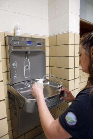Iowa schools test for lead in drinking water