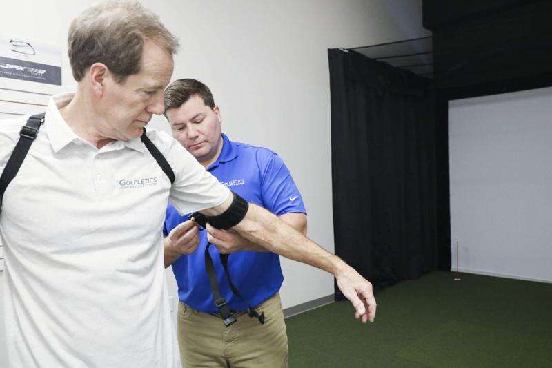 Up your golf game at indoor golf training facility Golfletics in Coralville