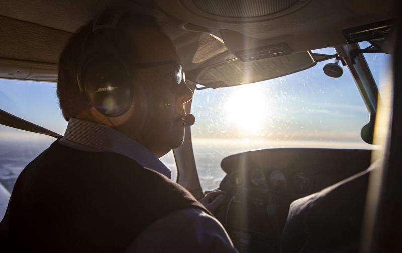 Photos: Cedar Rapids area pilots plan flight around the world