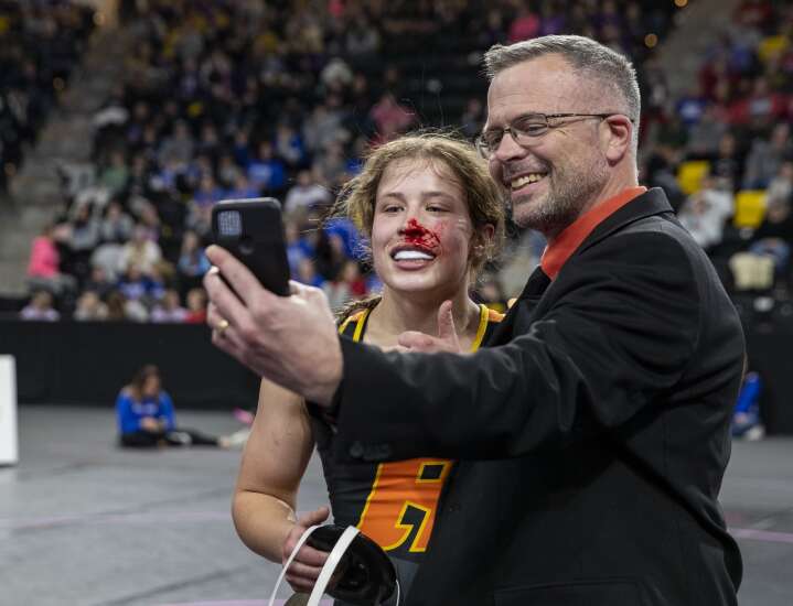 Photos: 2023 Iowa girls’ state wrestling finals