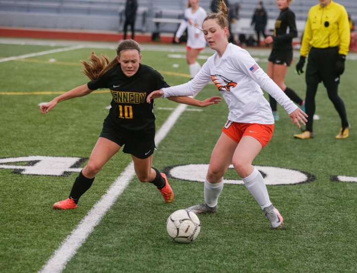Photos: Cedar Rapids Prairie vs. Cedar Rapids Kennedy, Iowa high school girls’ soccer