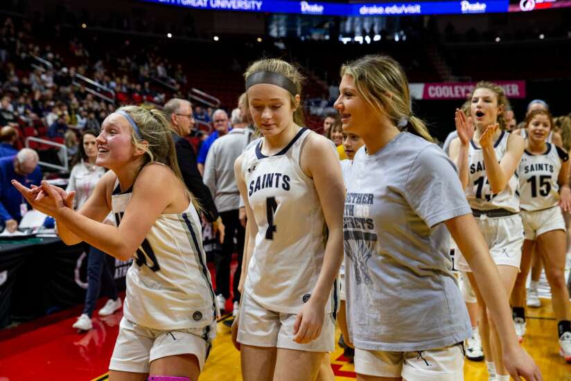 Photos: Cedar Rapids Xavier vs. DeWitt Central in Class 4A Iowa high school girls’ state basketball quarterfinals