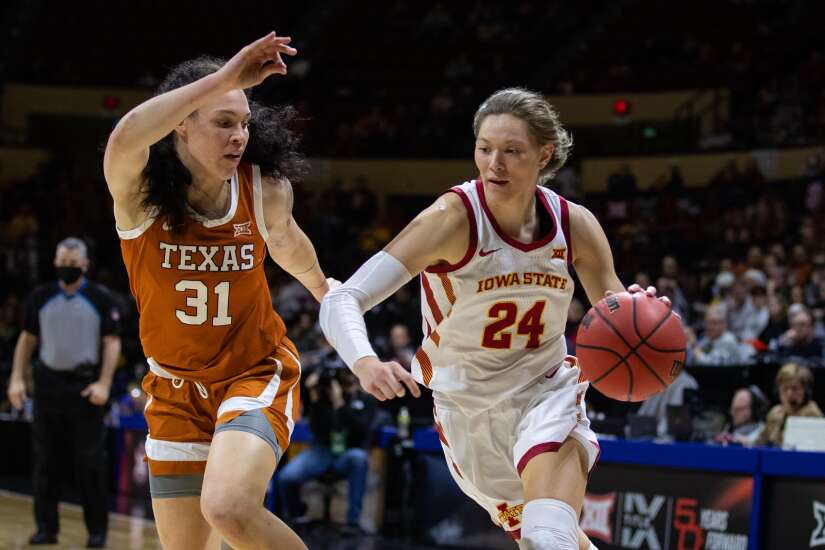 Iowa State women’s basketball falls to Texas in OT in Big 12 tournament