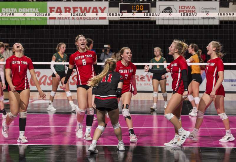 North Tama claims another top-5 postseason victim in state volleyball tournament