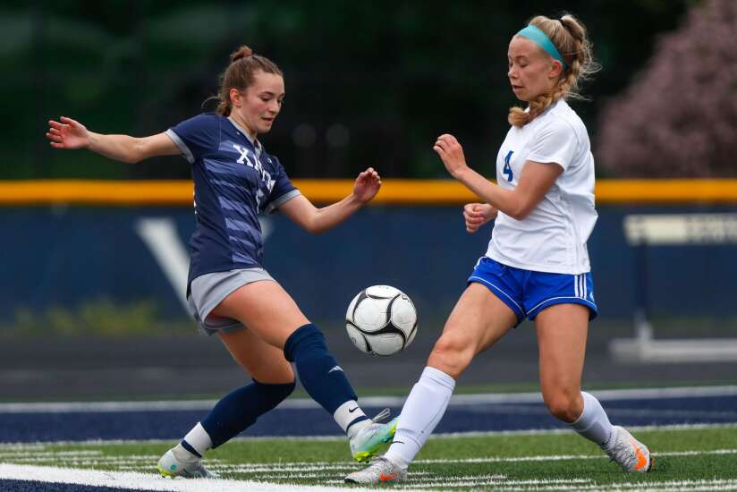 Photos: Cedar Rapids Xavier vs. Clear Creek Amana in girls’ soccer regional final