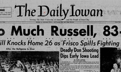 Bill Russell blocked Iowa from immortality