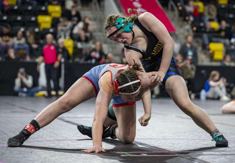Photos: 2023 Iowa girls’ state wrestling Day 1, afternoon session 