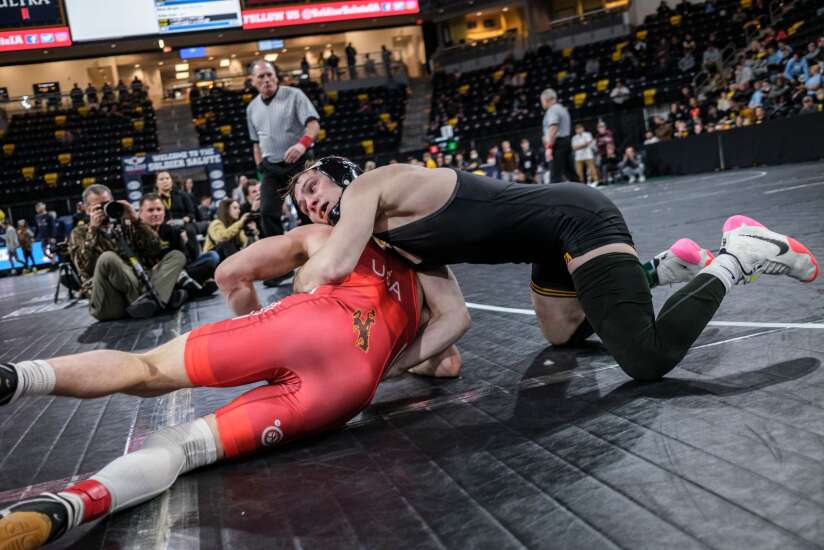 Photos: Soldier Salute college wrestling tournament Day 2