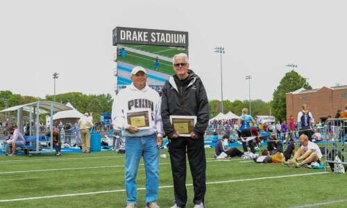 Pekin coaches recognized at state track meet