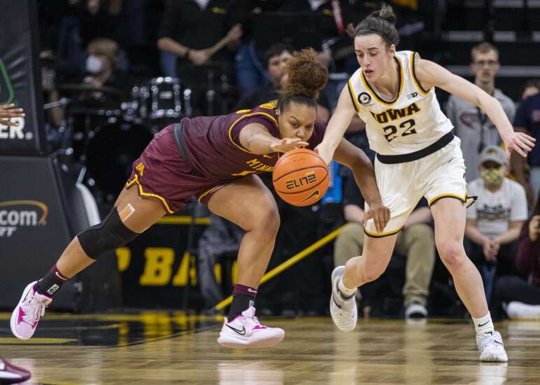 Photos: Iowa women’s basketball vs. Minnesota