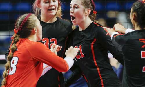 Iowa high school volleyball: Gazette-area Super Ten (Sept. 21)