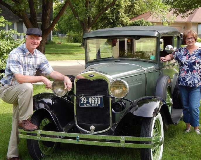 1930 Model A coming to tour northeast Iowa parks; come join the drive