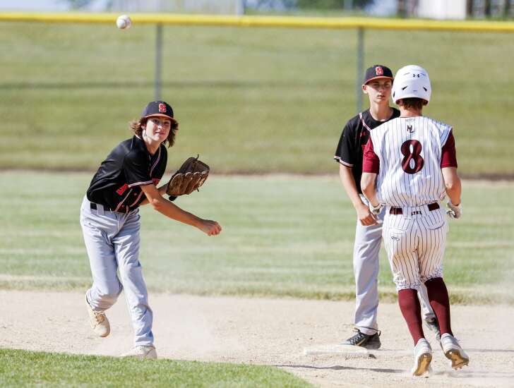Photos: Springville at North Linn in Class 1A Iowa high school baseball district tournament