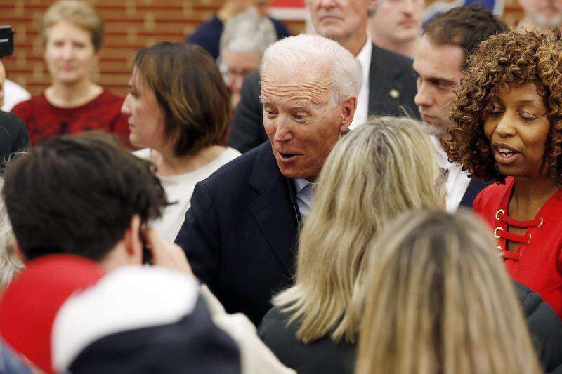 Photos: Joe Biden campaigns in Eastern Iowa
