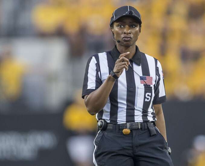 First Black woman to referee Big Ten football also has full-time job in financial services