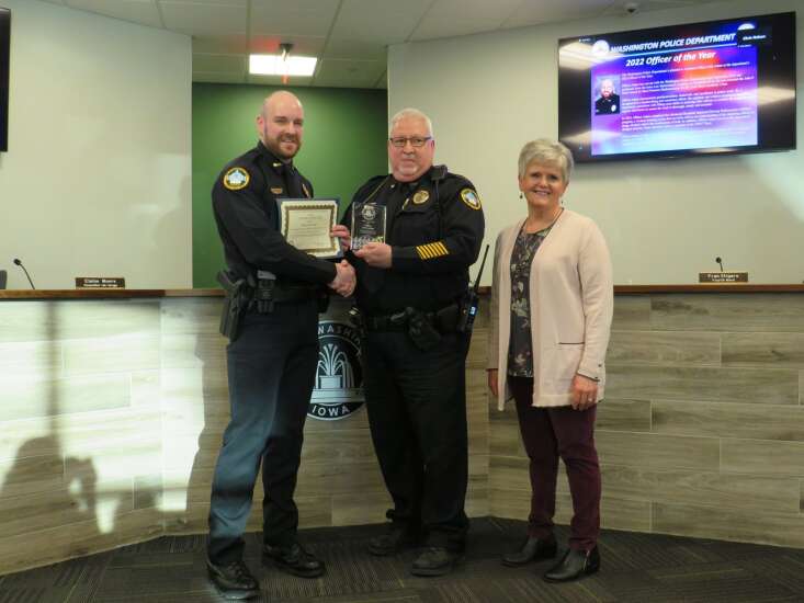 Washington officer named in annual recognition