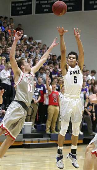 C.R. Xavier point guard Matt Mims will play college basketball at South Dakota State