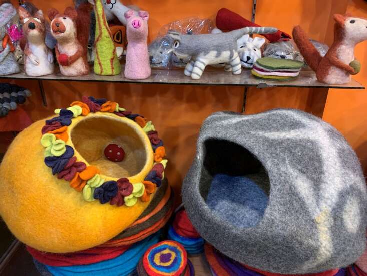From Nepal to Iowa: Felted handicrafts and cheese sold here helps Himalayan country