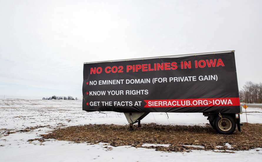 Summit Carbon Solutions asks to use eminent domain for CO2 pipeline through Iowa