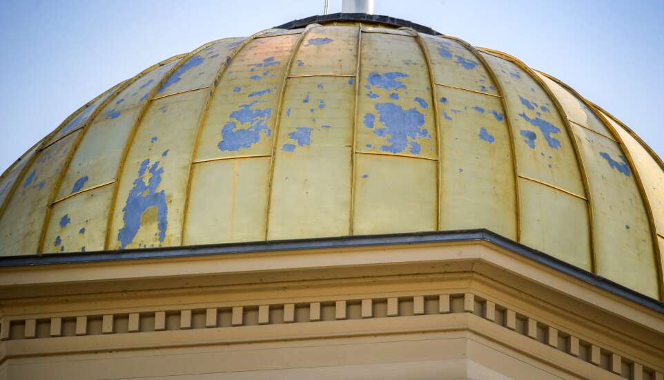 University of Iowa’s Old Capitol dome will get new gold this summer for $500K