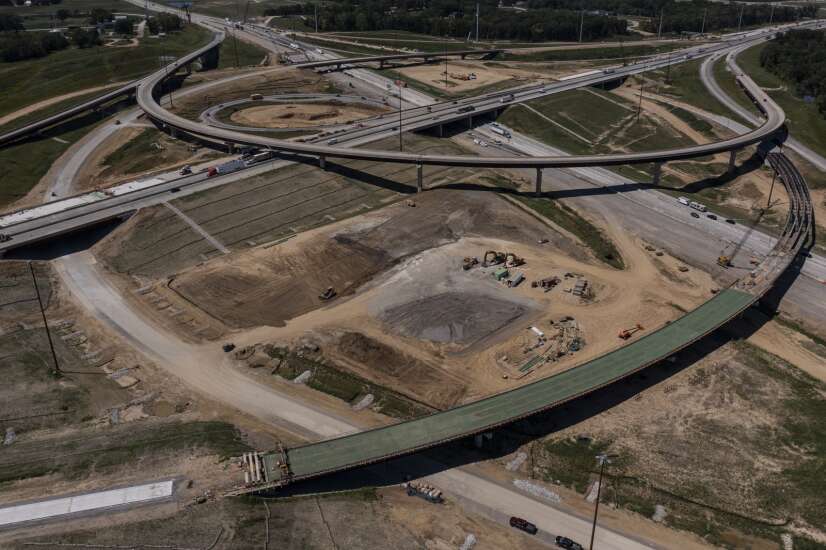 New flyover ramp opening at I-80/I-380 interchange