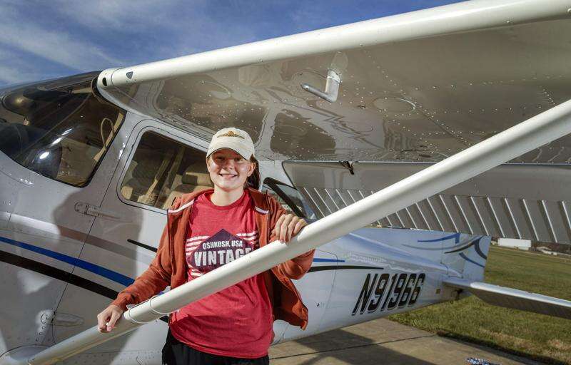 Aviation scholarship helps Iowa City teen soar to her dreams