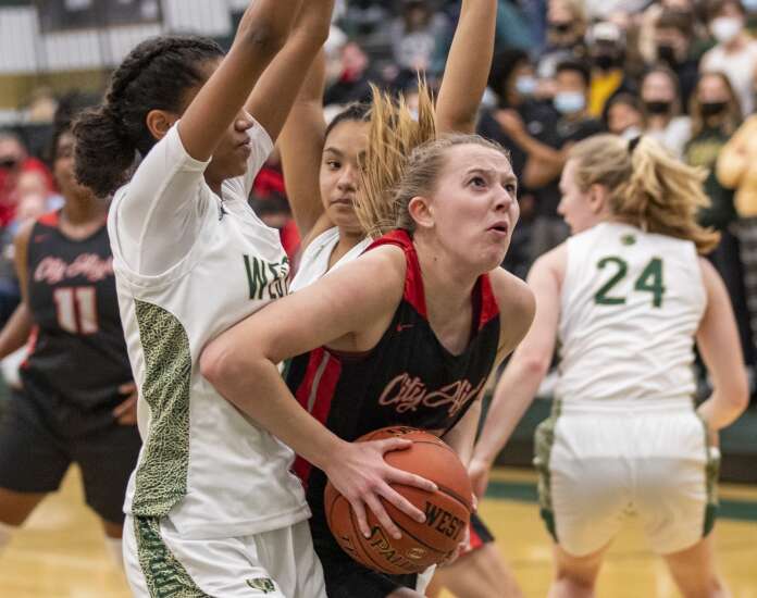 Photos: Iowa City West vs. Iowa City High girls’ basketball
