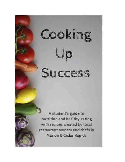 Local restaurant recipes star in Marion student’s recipe book for kids