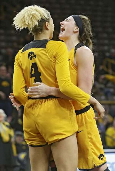 Big nights for the big girls, and a big win for Iowa