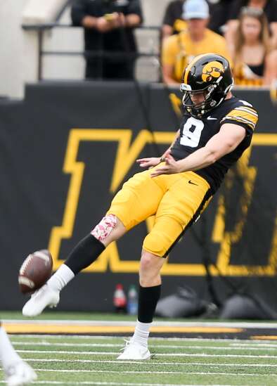 Iowa punter Tory Taylor's leadership lessons for teammates go well beyond football