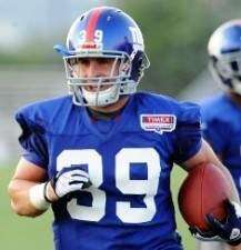 Tyler Sash carted off the New York Giants' practice field Sunday with an ankle injury
