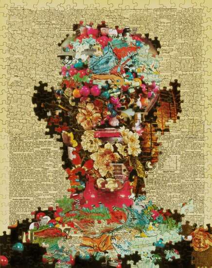 C.R. artist combines puzzles to create collages & so can you