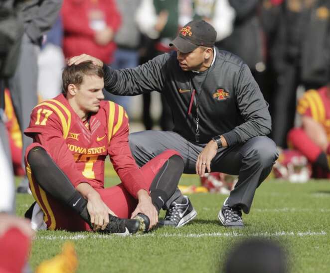 Iowa State’s Matt Campbell maintains he’s in Ames to stay