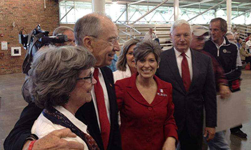 Grassley sounds caution on possible Ernst VP candidacy
