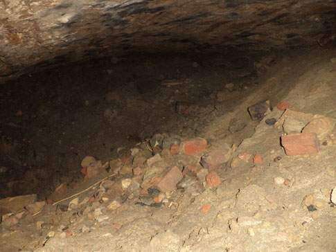 Underground 'sinkhole' discovered near I-380 likely 150 year old beer caves