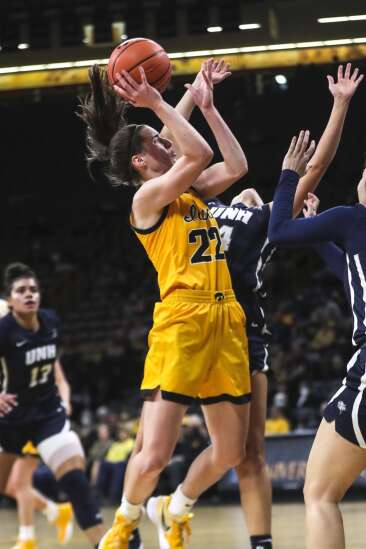 Photos: Iowa women’s basketball season opener vs New Hampshire