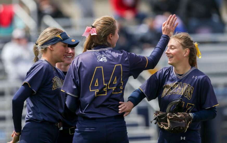 Photos: Mount Mercy softball vs. Grand View, Heart of America Conference tournament finals