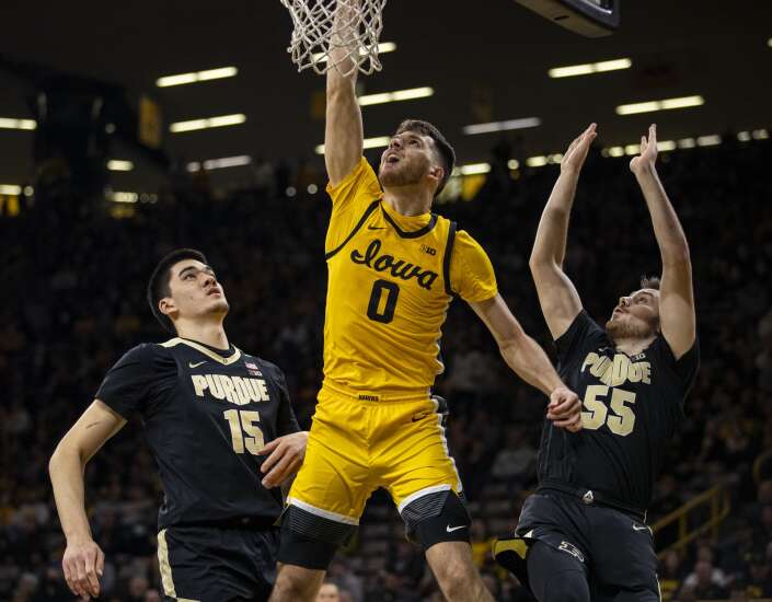 Photos: Iowa men’s basketball vs. Purdue