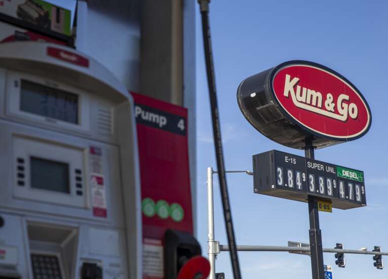 Iowa gas tax holiday appears unlikely as prices at pumps rise