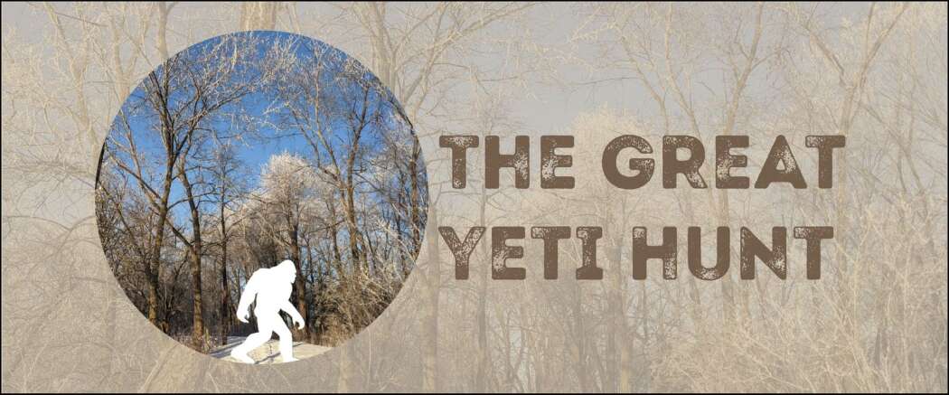 Yeti hunt in Johnson County parks this winter