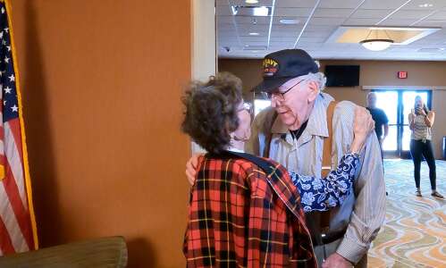 Torn apart by war, Iowan sees first love after 70…