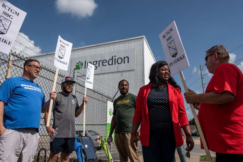 Photos: Ingredion strikers rally