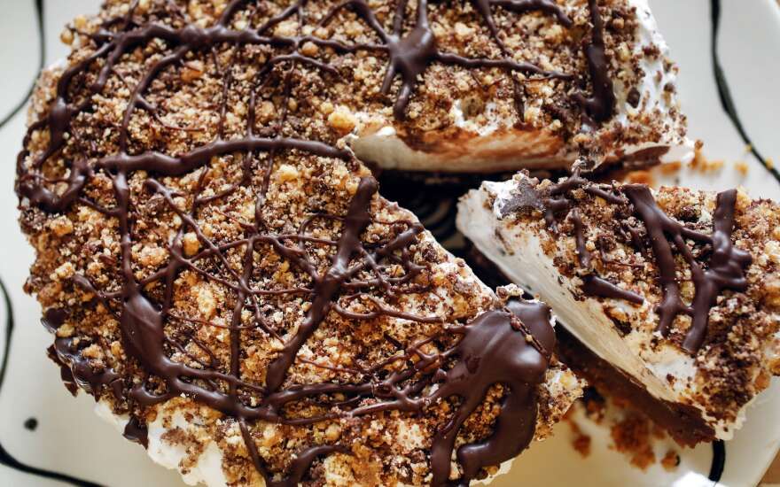 Mad About Food: Chocolate Crunch Cheesecake recipe