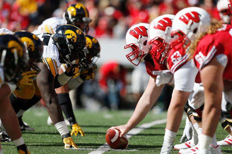Built on bulk: Iowa vs. Wisconsin rivalry a study in offensive line play | The Gazette