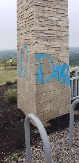 Mount Trashmore trails, overlook closed due to vandalism and wet conditions