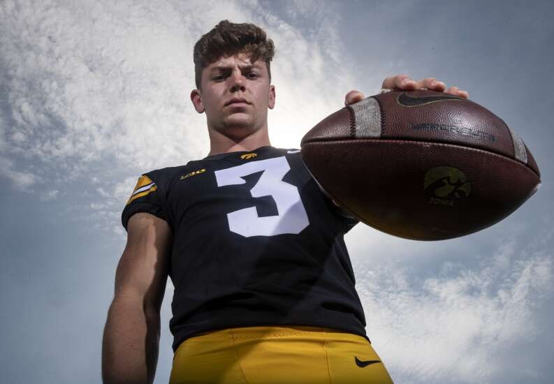Cooper DeJean ‘keeps on rising’ as sophomore in Iowa football secondary