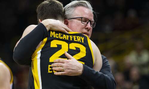 Photos: Hawkeyes defeat the Cyclones for Fran McCaffery’s 500th win