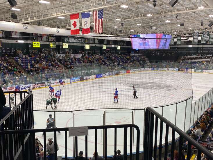 Cedar Rapids RoughRiders lose, but return to home rink is a big success