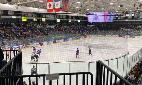 RoughRiders lose, but return to home rink a big success